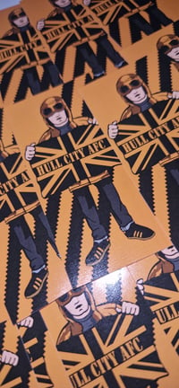 Image 2 of Pack of 25 10x5cm Hull City Football/Ultras Stickers.