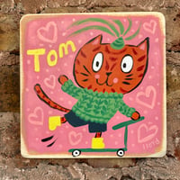 Image 1 of Little Ones - Personalised Paintings on Wood