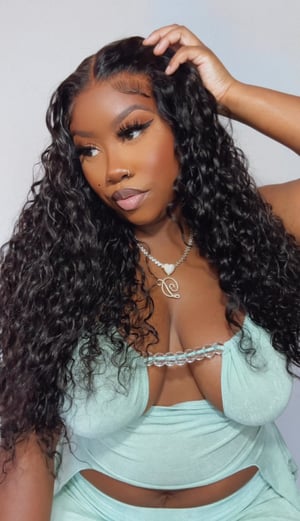 Image of Water Wave 7”x5” HD Lace Closure Wig in 24in