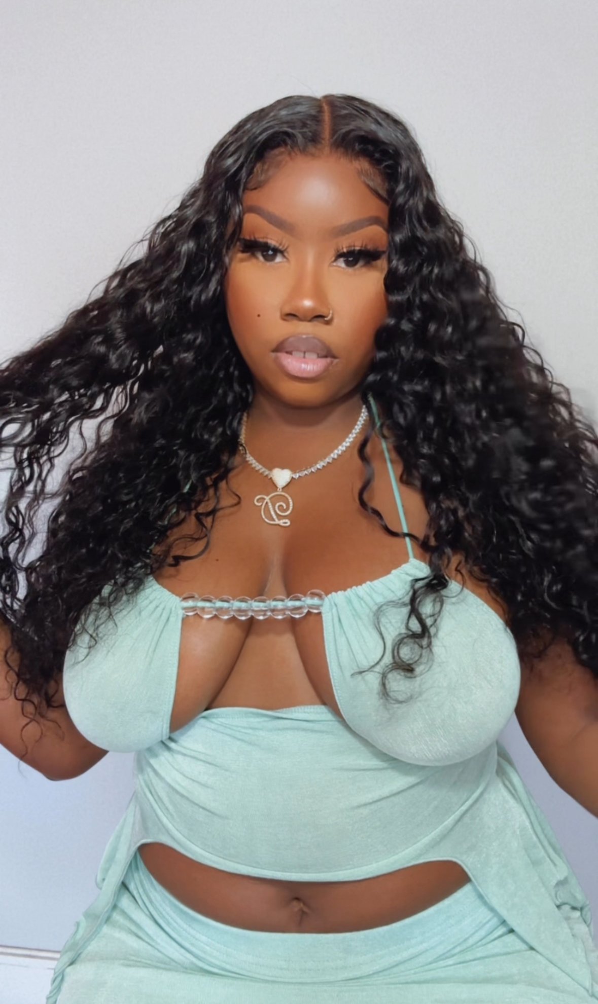 Image of Water Wave 7”x5” HD Lace Closure Wig in 24in