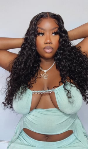 Image of Water Wave 7”x5” HD Lace Closure Wig in 24in