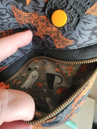 Image 3 of Gone Batty - mini traveler sling bag