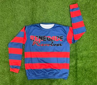 Image 1 of Pre-Jei Sweater - Navy Blue n Red