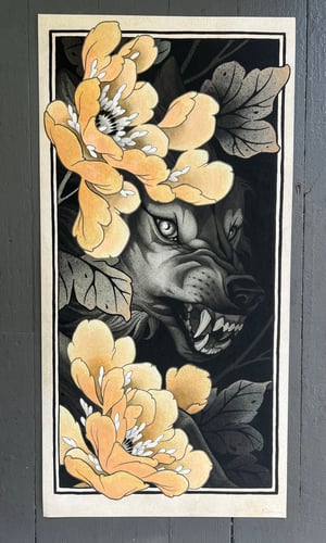 Image of Wolf Print