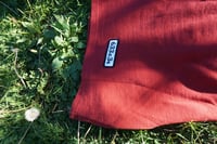 Image 1 of 633z3r All Patched Up Sweatshorts - Oxblood