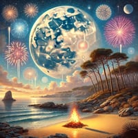 Image 4 of Starlight and Fireworks