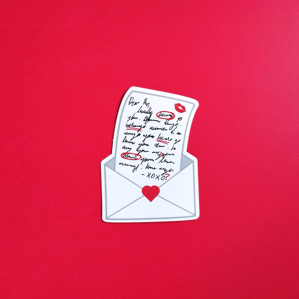 Image of return to sender vinyl sticker