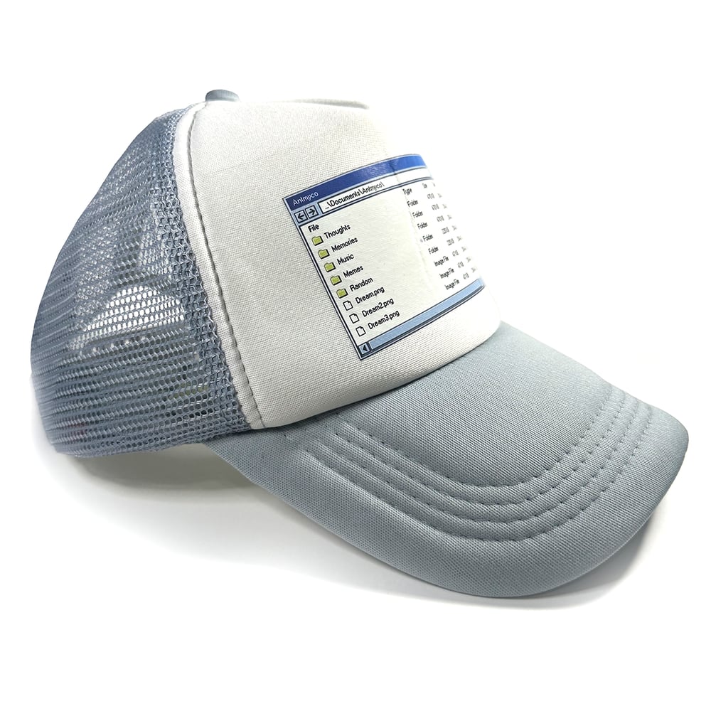 file explorer trucker hat