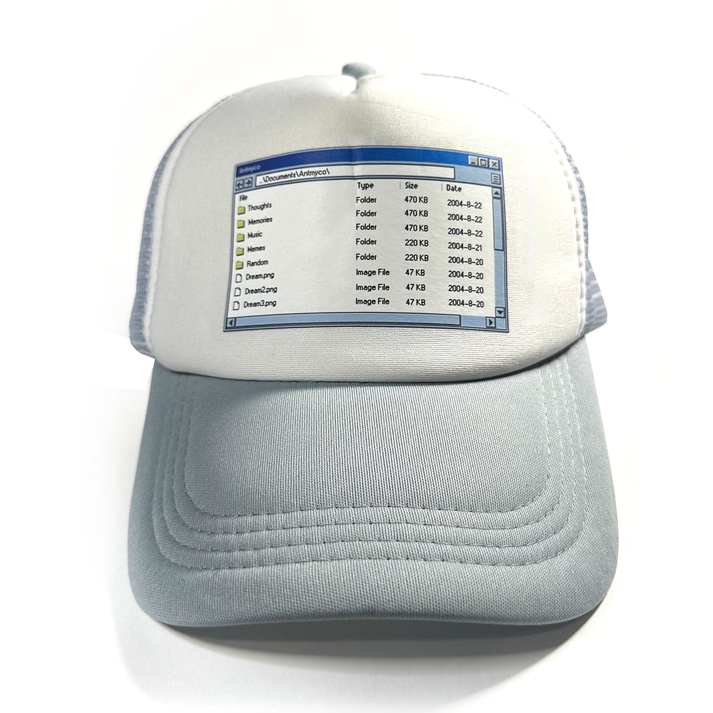 file explorer trucker hat