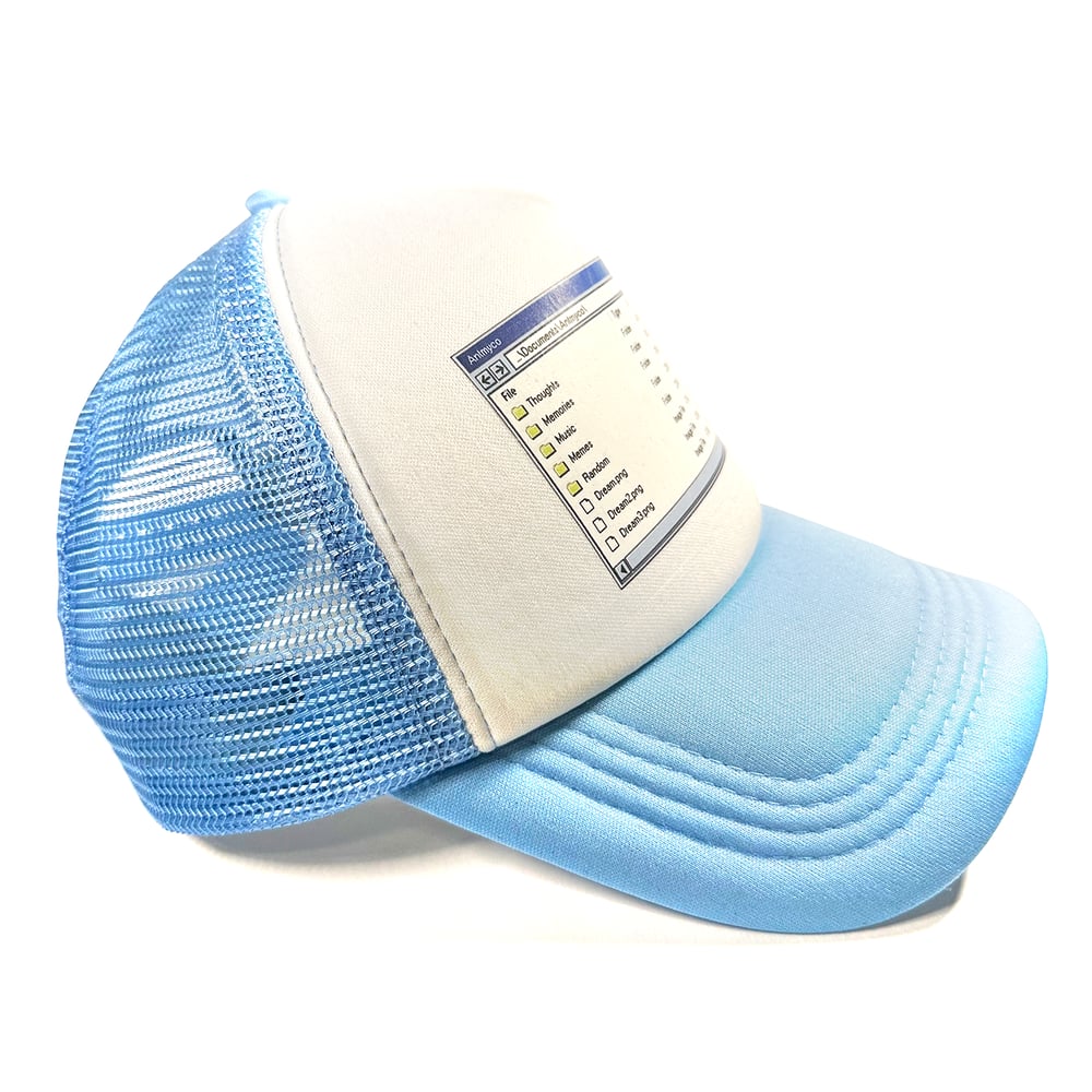 file explorer trucker hat