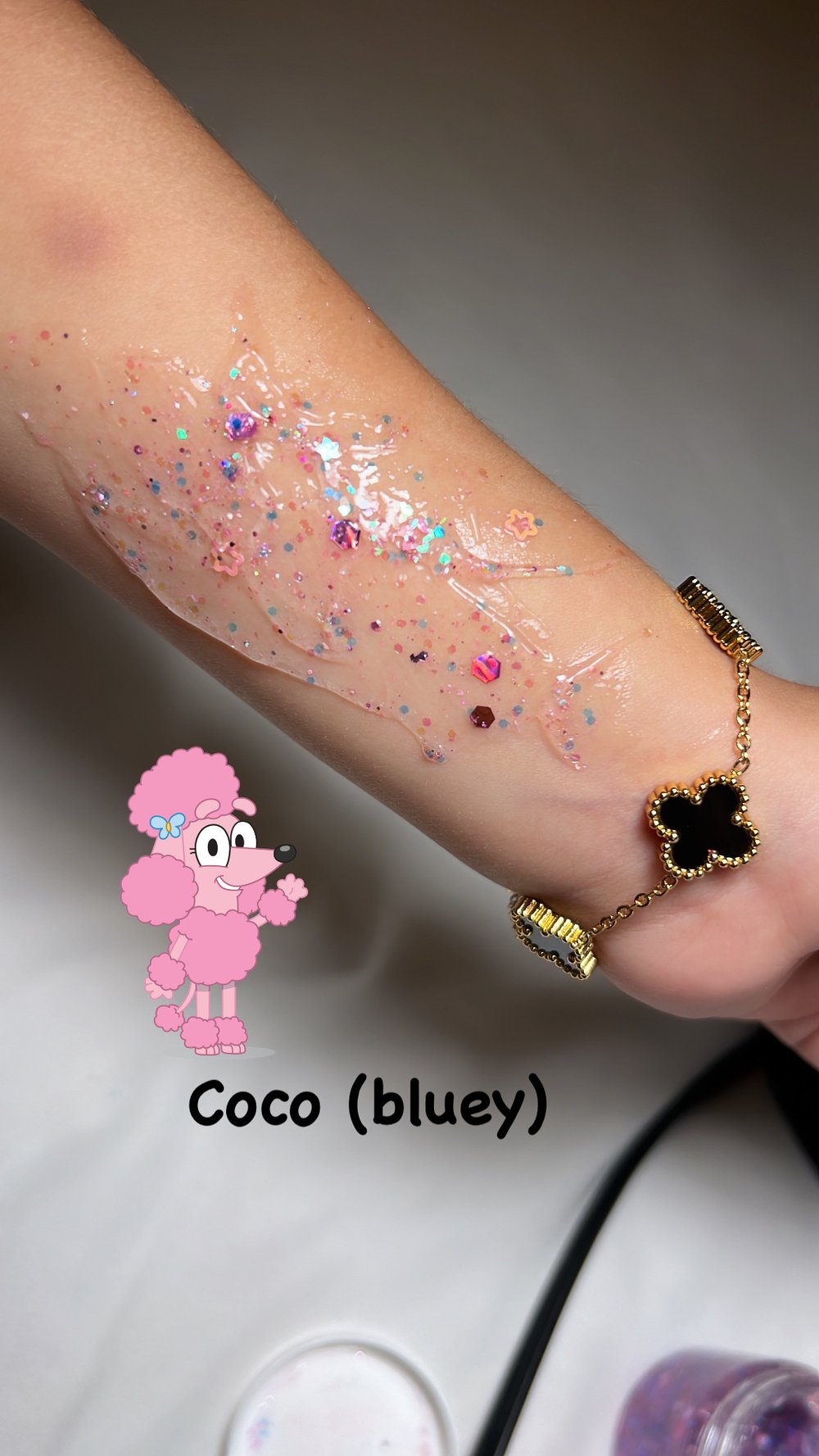 Coco Bluey hair body gel 