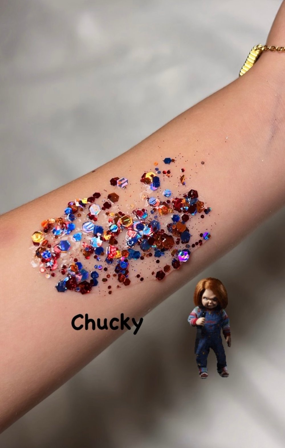 Chucky hair body gel 