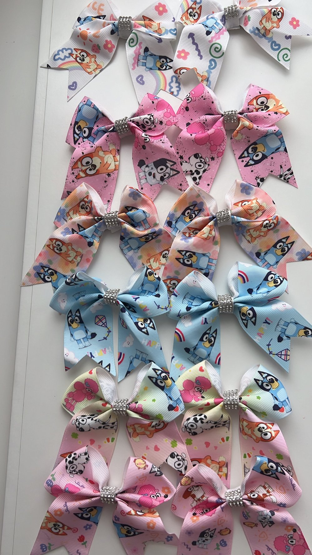 Bluey piggy bows 