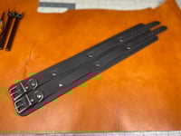 Image 3 of Bondage Leather Collar (3") - Strict Posture - BDSM