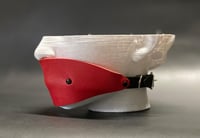 Image 2 of Leather Panel Gag combo set - Red Edition 