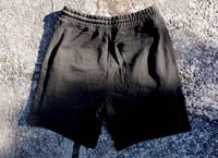 Image 3 of 633z3r All Patched Up Sweatshorts - Black