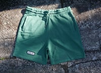 Image 2 of 633z3r All Patched Up Sweatshorts - Kelp