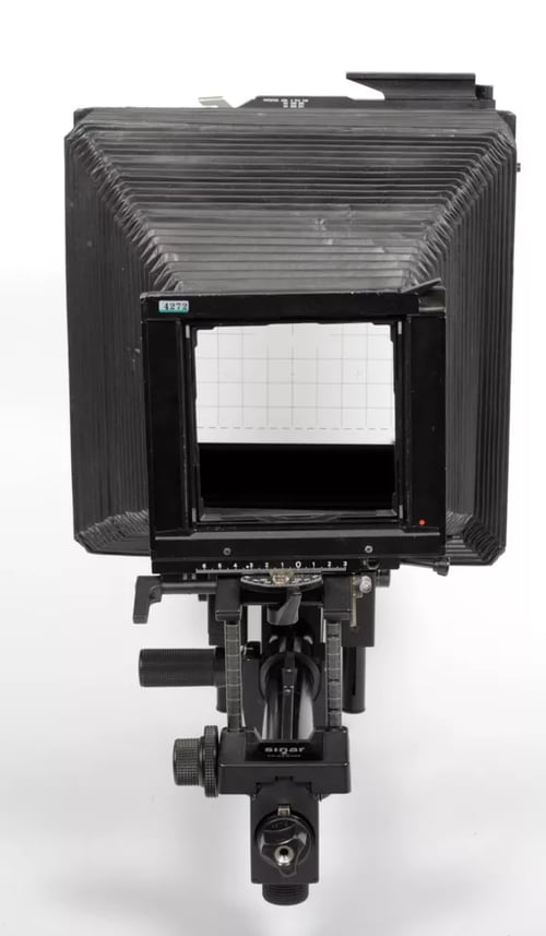 Image of Sinar F1 8X10 Camera with metering back #4272