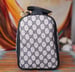 Image of Vtg.Gucci Blue Monogram Boston 