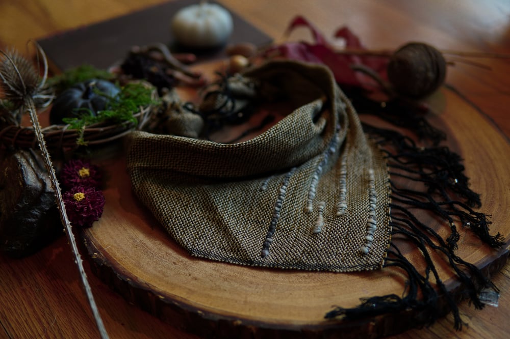 Image of Aged Bronze Kerchief - 2