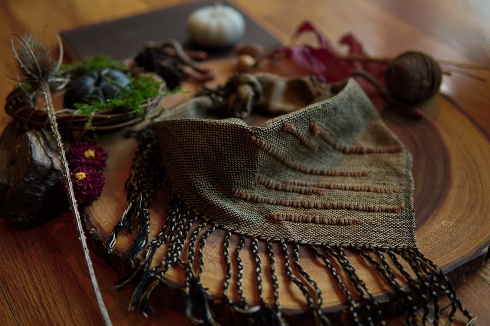 Image of Aged Bronze Kerchief - 2