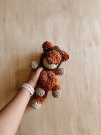 Sherpa Bitty Maple Foxie + Brown Bonnet