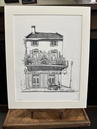 Image 1 of French Market House Black & White
