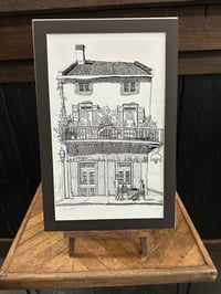 Image 3 of French Market House Black & White