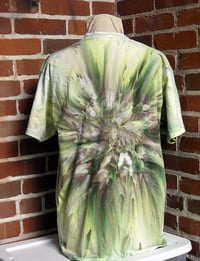 Image 3 of Avocado Bomb - Ice Dyed T-Shirt - Unisex/Men's L - Free Shipping