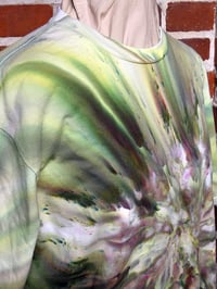 Image 7 of Avocado Bomb - Ice Dyed T-Shirt - Unisex/Men's L - Free Shipping