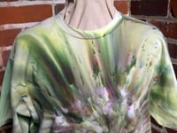 Image 8 of Avocado Bomb - Ice Dyed T-Shirt - Unisex/Men's L - Free Shipping