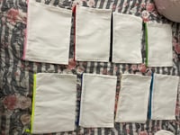 Image 5 of MEDIUM COLOR STRAP TOTE BAG  WITH YOUR CHOICE OF PRINT ON BOTH SIDES 