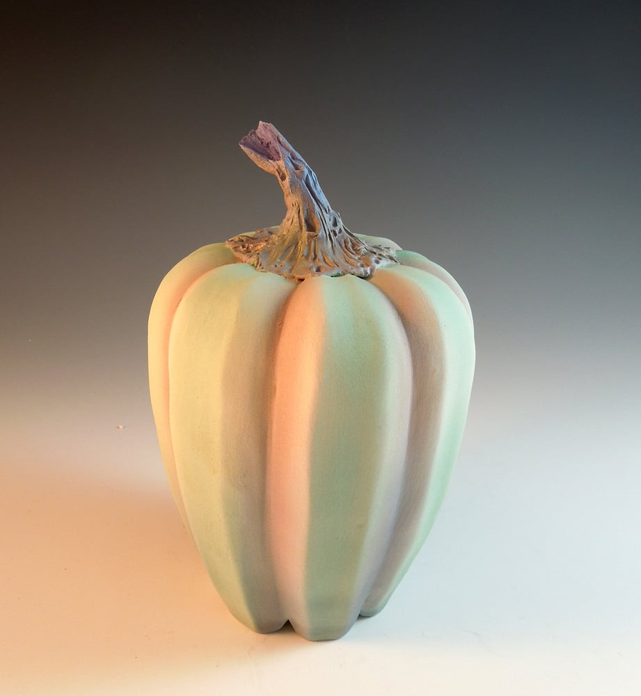 Image of Tall Jade Pumpkin