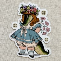 gator girl sticker