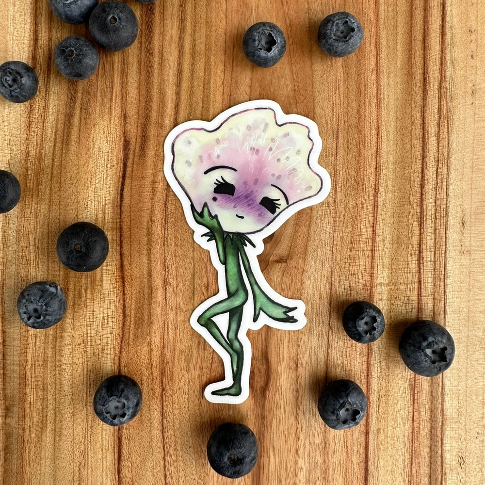Image of Cute Flower Vinyl Sticker