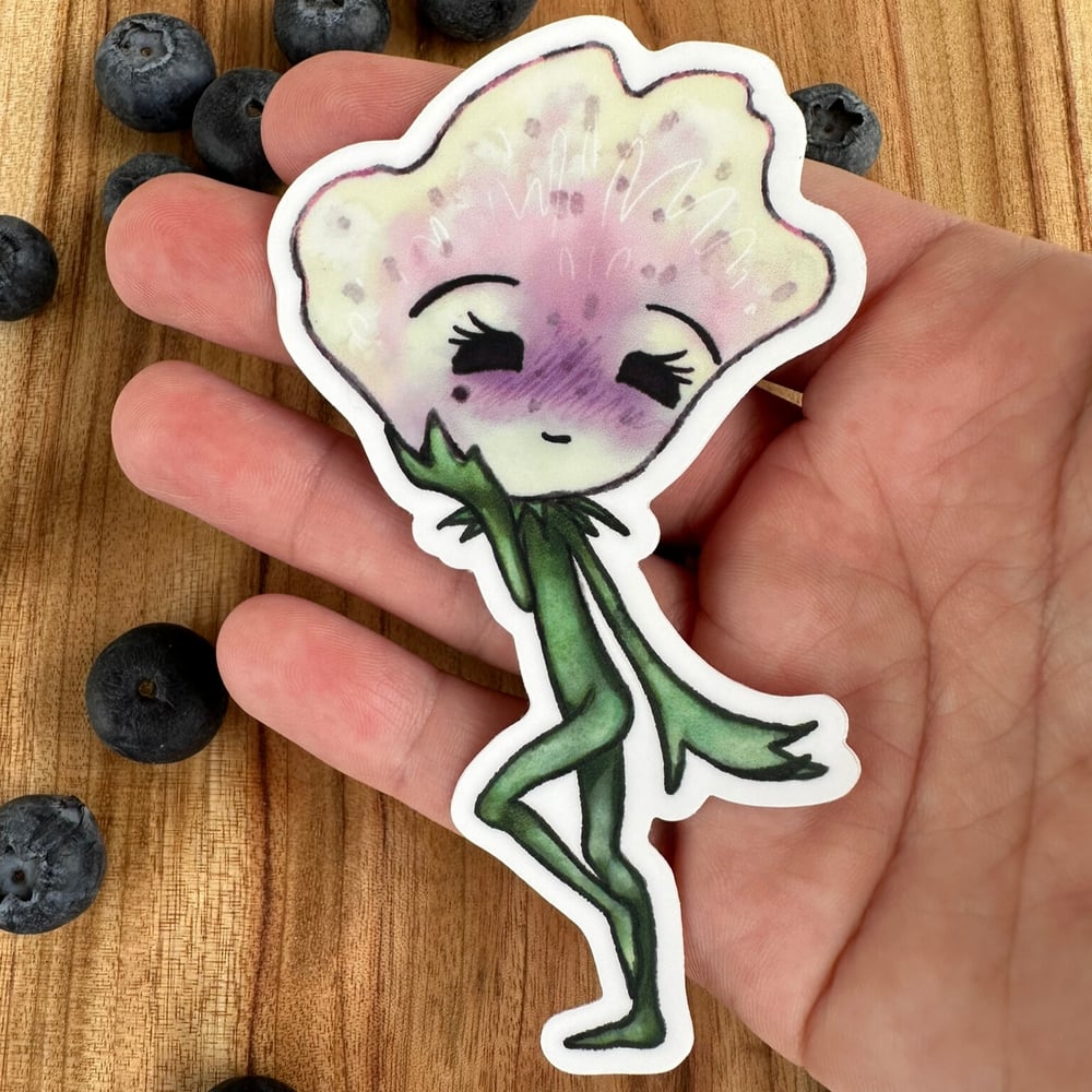 Image of Cute Flower Vinyl Sticker