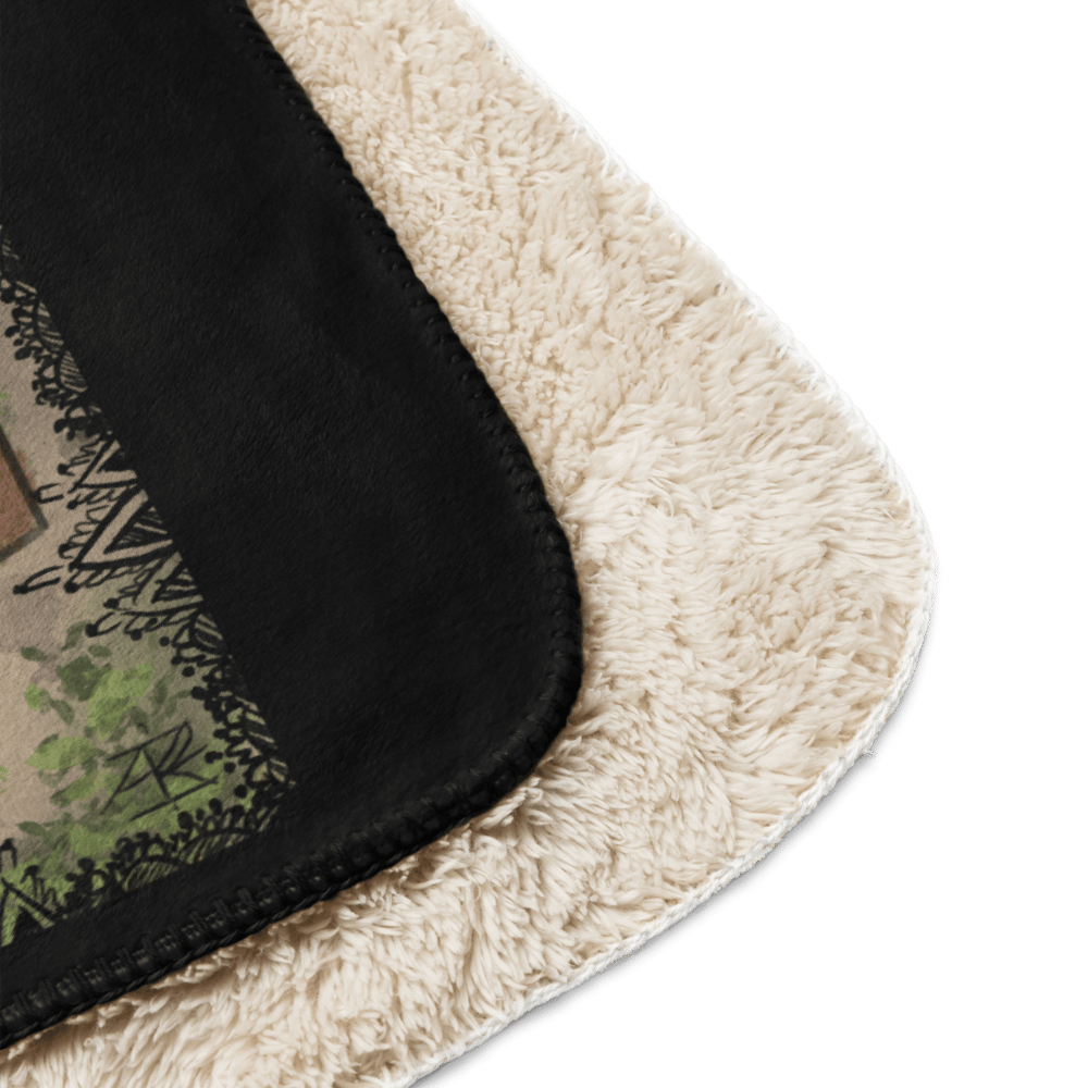 My Cozy Tarot Sherpa blanket