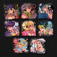 Image 1 of Jojo Stickers - Jojo's Bizarre Adventure