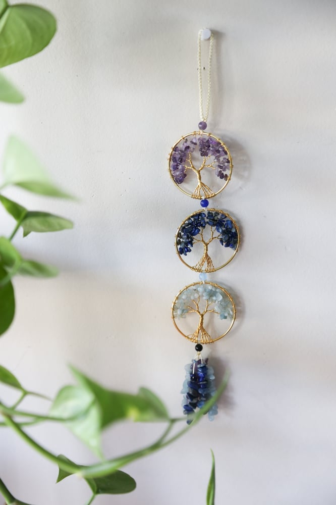 Image of Tree of life crystal wall hanging (cool)