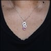 Ovals Pink Pendant