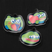 Peepo Frog Charms