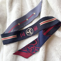 Image 3 of GENSHIN SILK SCARF - SCARAMOUCHE