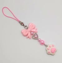 Image 1 of Kawaii Cat Paw Keychain