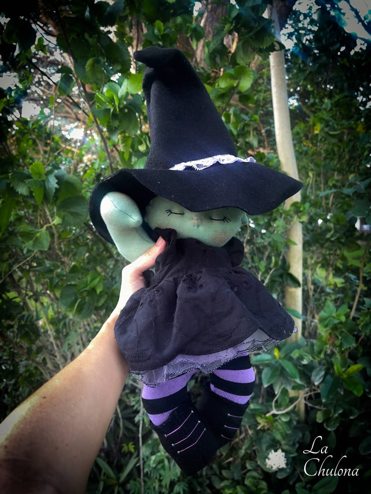 Image of Elphaba- 13 inch Baby Witch Doll