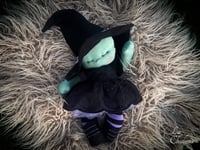 Image 1 of Elphaba- 13 inch Baby Witch Doll