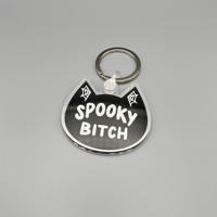Image 2 of Spooky Bitch Keychain