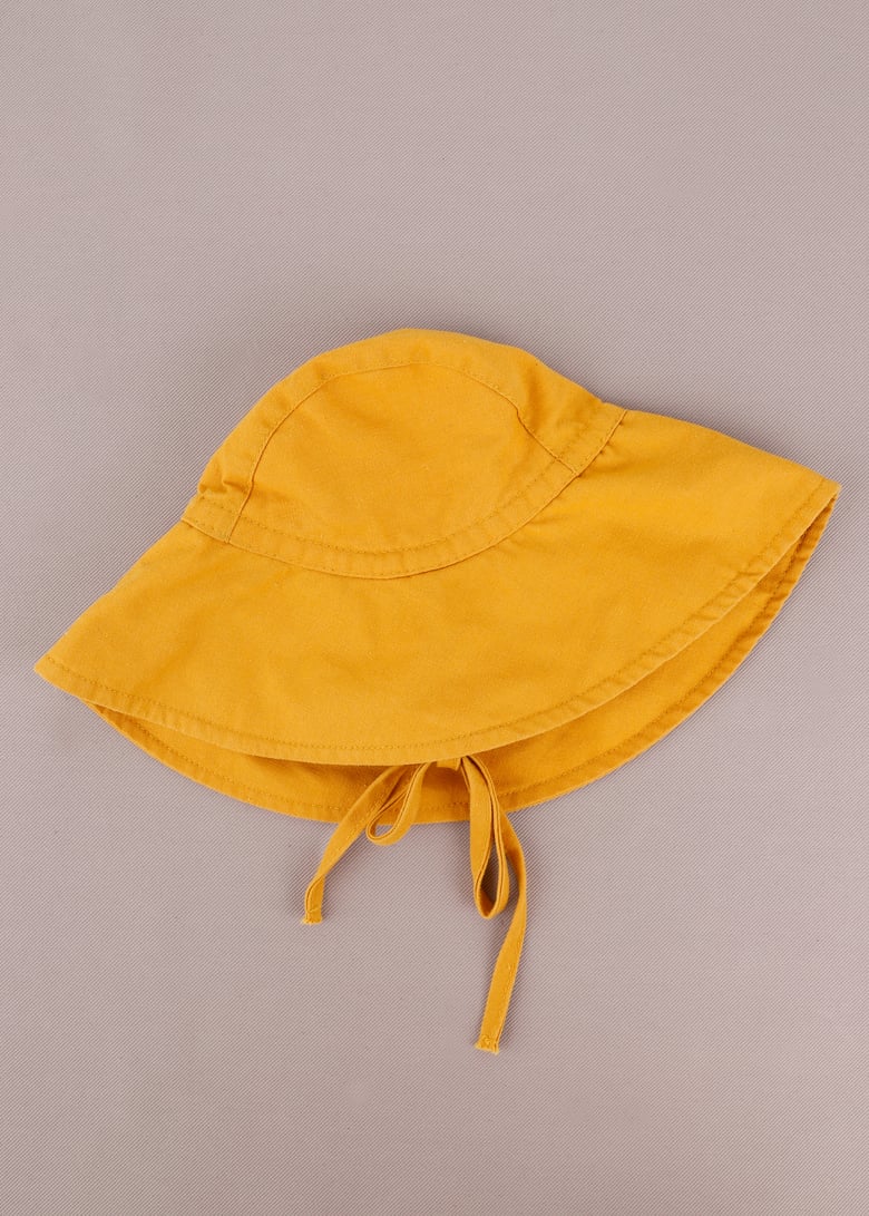 Image of Yellow Summer Hat 6-12m