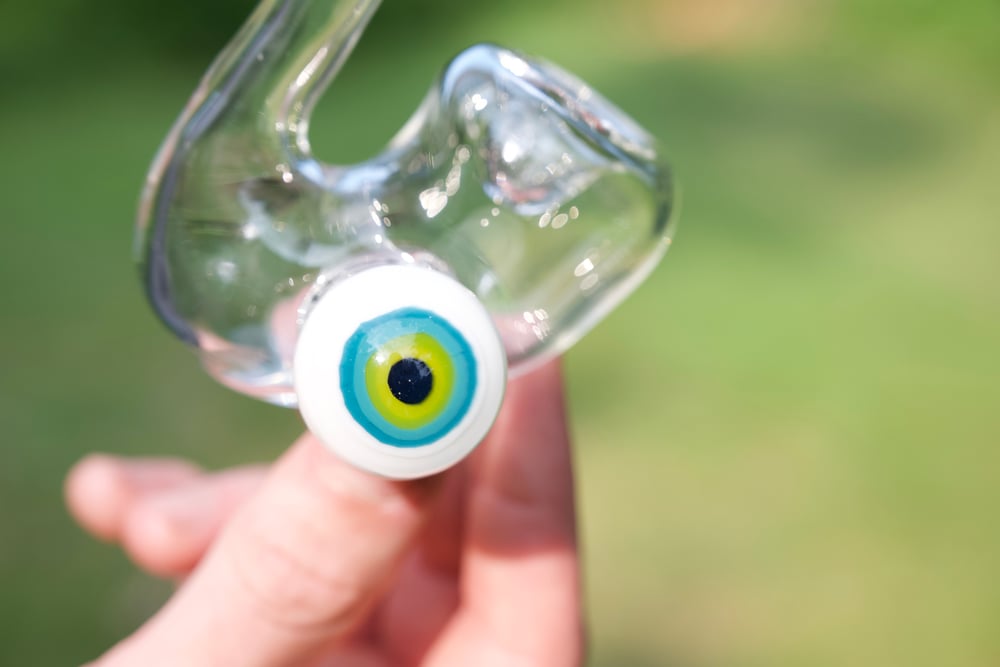 Eyeball kickstand sherlock neckpiece 