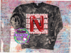 Touchdown Red Balloon letter Back Sweatshirt Youth & Adult