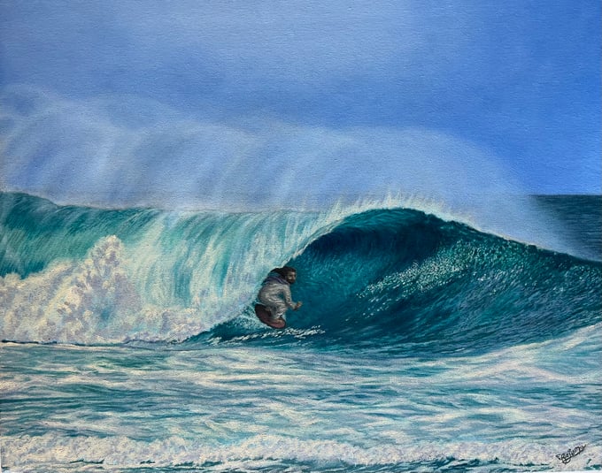 Image of Surfing Jesus